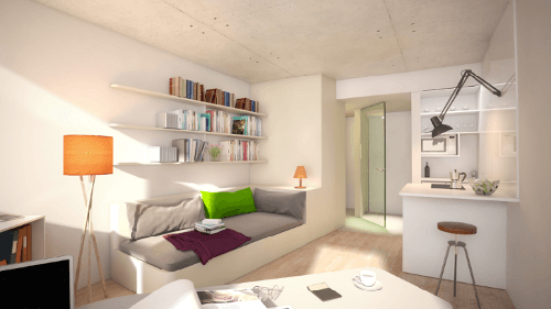 Apartment im Milestone Wien